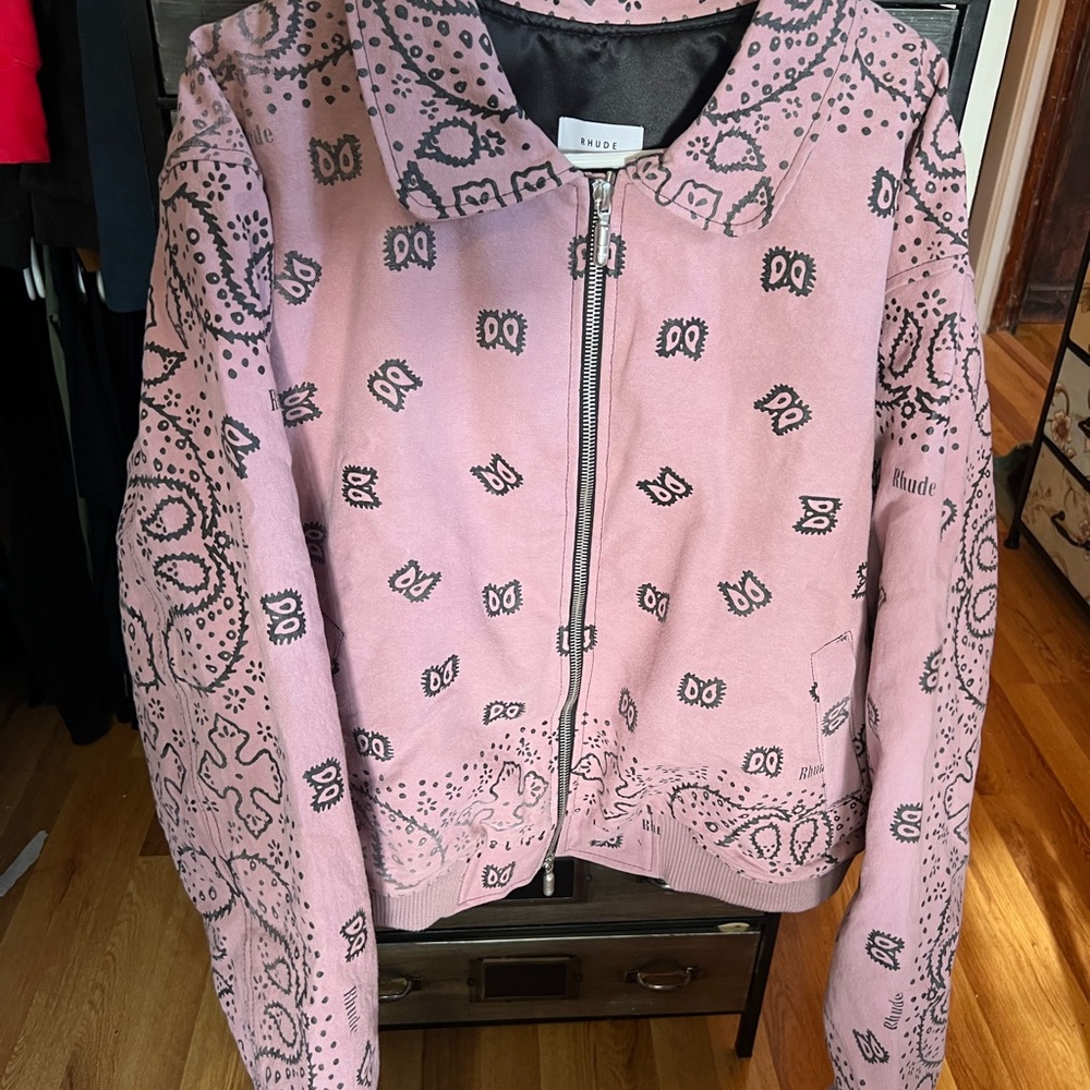 Pink Patterned Jacket - image 1